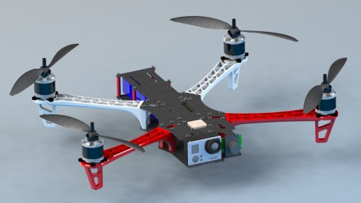 B36-四轴航拍无人机TBS Discovery图纸缩略图